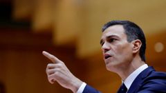 S�nchez en su intervenci�n hoy en la sesi�n de control al Gobierno en el Senado