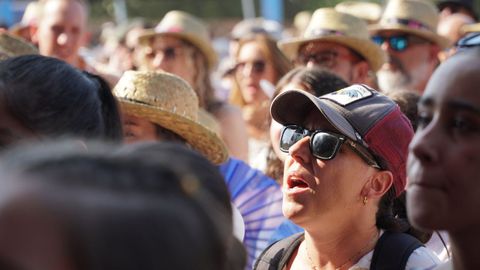 Último día en el SonRías Baixas con la actuación de Nena Daconte