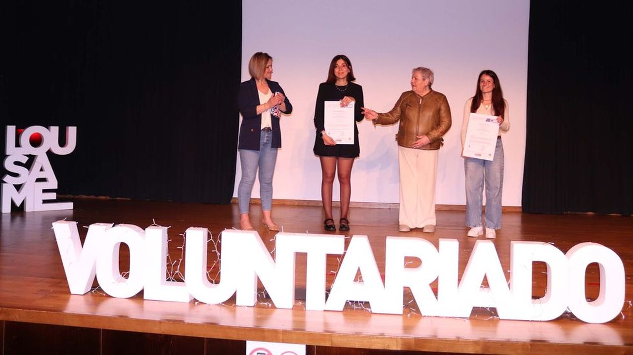 Emotiva despedida en Lousame