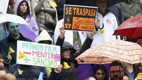 Una de las demandas de los m�dicos es contar con un estatuto marco propio