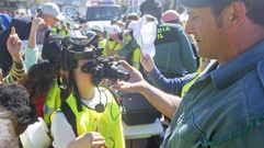 M�s de dos mil ni�os participan en una exhibici�n de la Guardia Civil en As Pontes