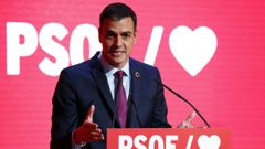 | EFE.S�nchez, durante la presentaci�n de la campa�a del PSOE para las elecciones generales del 28 de abril