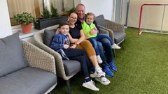 Ignacio Santiago Blanco y su familia pasa el confinamiento en su casa de D�sseldorf (Alemania), donde reside.