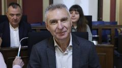 Luis Seara, portavoz del BNG en el Concello de Ourense.