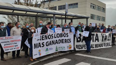 La protesta de los ganaderos contra Hugo Morn