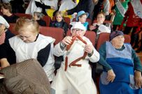 El entroido no entiende de edades en Boiro. 