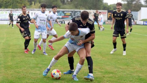 Partido de Tercera Federación entre el Boiro y el Compostela en el Campo municipal de Barraña
