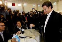 El presidente ejerci� de vigu�s el pasado domingo al votar en el colegio de Garc�a Barb�n.