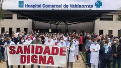 En la concentraci�n participaron decenas de vecinos