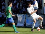 Rub�n M�rquez (en la foto de archivo con el bal�n) marc� un gol. 