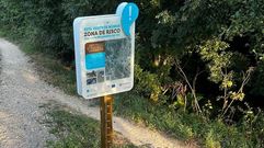 La Xunta instal� los paneles en distintos puntos de Santiago junto al r�o Sar