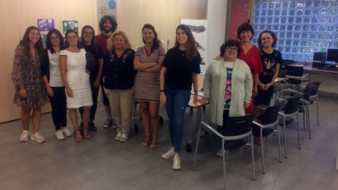 Trabajadores del Centro de Atenci�n Integral a Mujeres V�ctimas de la Violencia de G�nero, conocido como Casa Malva