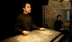 Fantoches Baj pas� por la Fundaci�n Eduardo Pondal de O Couto con su espect�culo �O asombro�. <span lang= es-es >casal</span>