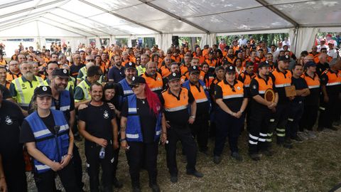 Los voluntarios se reunieron para aplaudir a los mejores del año