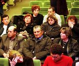 Familiares de las v�ctimas en la Xunta