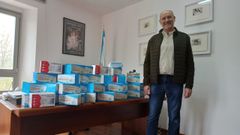 El alcalde del Viana, junto al pedido de material de protecci�n