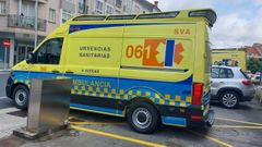 Ambulancia del 061 en una foto de archivo.