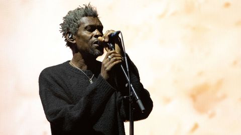 Daddy G de Massive Attack actuando en el Open'er Festival de Gdynia (Polonia) el pasado mes de julio 