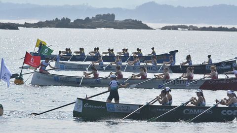 Primera Bandeira Feminina Heronas de Slvora, en Ribeira