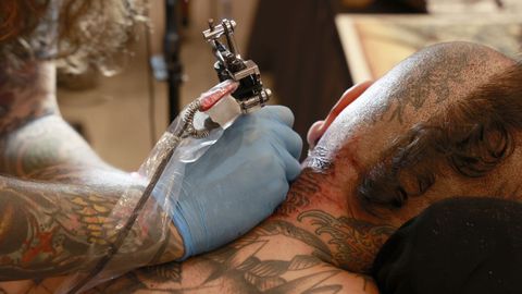 Imagen de la Convenci�n Internacional de Tatuaje de Galicia.