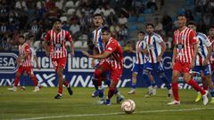 Una acci�n del empate sin goles entre el Lugo y la Ponferradina