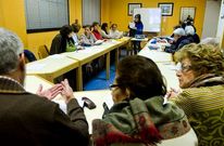 Varios usuarios asistieron ayer a la actividad de rutas hist�ricas por Galicia, nueva en el programa.