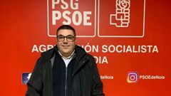 Fran P�rez, candidato socialista a las pr�ximas elecciones municipales en Noia.