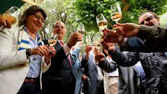 Pistoletazo de salida de la LX Festa do Vi�o Albari�o