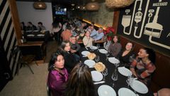 Cena de empresa de Chicolino Restauraci�n en el bar Os Fornos