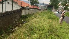 Lugar del siniestro, en A Gra�a