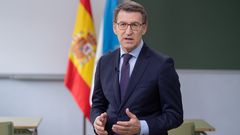 Feijoo: �A pol�tica cautiva de posici�ns extremas est� lonxe do car�cter dos galegos�