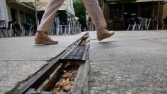 Zona del Callao donde se cay� una mujer esta semana