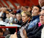 <span lang= es-es >Animando al Celta B</span>. Iago Aspas estuvo en la tarde de ayer en el palco de Barreiro animando y sufriendo con el filial.