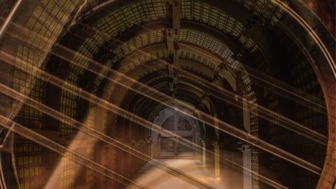 Detalle del cartel del concierto en Arnao