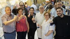 Imagen de la celebraci�n del treinta aniversario del restaurante, el pasado mayo