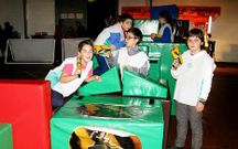 Las actividades se trasladaron al pabell�n colegial de O Coto.