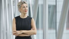 La vicepresidenta segunda y ministra de Trabajo, Yolanda D�az.