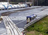 El ferrocarril a Caneli�as enlazar� con la nueva malla para trenes del muelle interior. 