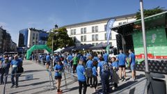 Todo el mundo estaba preparado para salir.