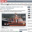 Pantallazo prensa eslovaca