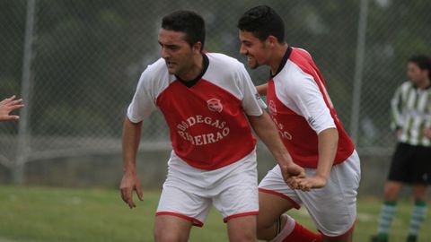 Jugadores del Folgueiro, en el 2004.