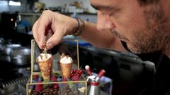 H�ctor L�pez, del Restaurante Espa�a de Lugo