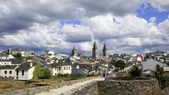 Habr� juegos populares en el adarve de la muralla