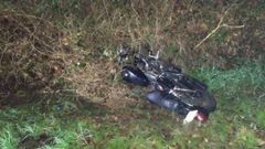 Imagen captada por la Guardia Civil de la motocicleta