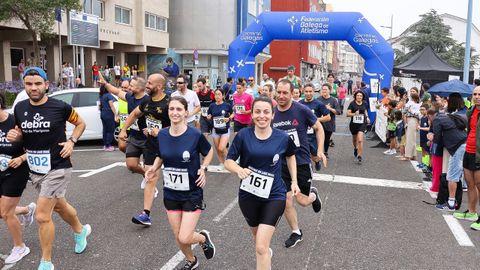 Un momento de la carrera laxense