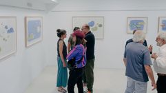 La exposici�n de Alba Fern�ndez puede visitarse en el espacio de arte Roberto Verino.