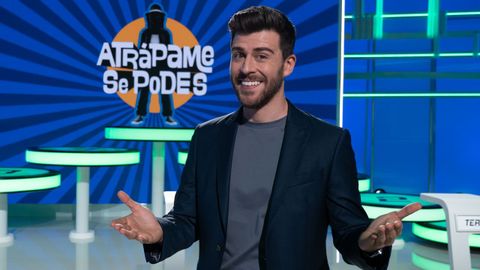 O presentador Rodrigo V�zquez