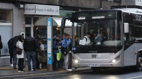 Servicios mnimos en A Corua.