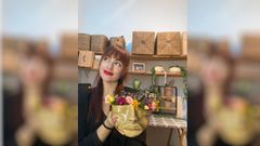 La barbanzana tiene un rinc�n en casa para dar vida a sus creaciones.