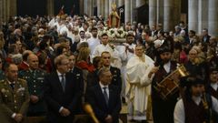 Celebración del san Martiño en Ourense.